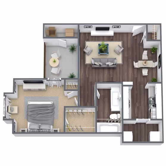 Unit 2044 2044 floor plan